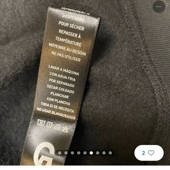 Good American Mesh Black Sweatshirt Size 3 - Picture 5 of 6